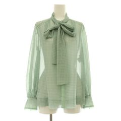 ANAYI ピンドットプリントボウタイブラウス/セオリー、23区、ロペ