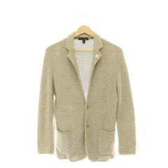 ラルディーニ LARDINI コットンニットジャケット 2B シングル XS ベージュ /HS ■OSのサムネイル