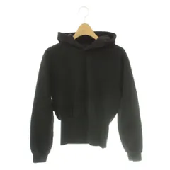 バレンシアガ BALENCIAGA Cropped hoodie パーカ プルオーバー クロップド丈 S 黒 ブラック 698485 /MI ■OS ■SHのサムネイル