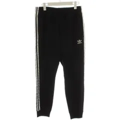 アディダスオリジナルス adidas originals トラックパンツ ジョガーパンツ O 黒 白 ロゴ サイドライン ウエストゴム CW1275 /GGのサムネイル