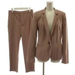 ザラ ZARA スーツ セットアップ テーラードジャケット パンツ スラックス EUR 36 ピンクベージュ /GGのサムネイル