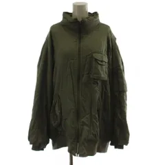 ジーナシス JEANASIS Army BIG ブルゾン ジャンパー F カーキ 長袖 ハイネック /GG ■MAのサムネイル