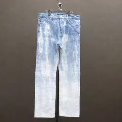 IT7SM8GUVGRW 未使用 保管品 AMIRI ペイズリー ジャガード デニム パンツ ウォッシュ加工 24SS 36 メンズ ボトムス 綿のサムネイル