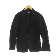 ハリウッドランチマーケット HOLLYWOOD RANCH MARKET ジャケット S 黒 無地 シングルブレスト 長袖 /JPのサムネイル