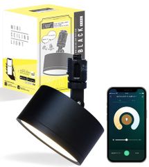 エジソンスマートLEDシーリングライト3個_ダクトレール1.5m_