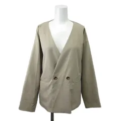 アイテムズ アーバンリサーチ ITEMS URBANRESEARCH ジャケット 上着 Free ベージュ ダブルブレスト 長袖 /RN ■GY70のサムネイル