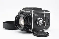 ◇◆ 完動極美品 ゼンザブロニカ Zenza Bronica EC TL ボディ ボデー Nikkor H.C 75mm f/2.8 中判 レア レンズ 動作確認済 4980 ◆◇のサムネイル