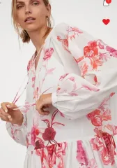 H&M ワイド コットン チュニック ONE PIECE Lのサムネイル