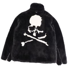 極美品 マスターマインド MASTERMIND ジャケット ブルゾン フリースボ