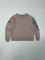 Zadig & Voltaire ザディグ・エ・ヴォルテール PIGMENT ピグメント ピンク 刺繍 ラグラン スウェットのサムネイル