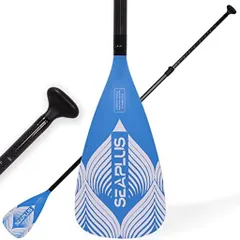 カーボン パドル 3ピースfor スタンドアップパドル ボード インフレータブル SUP / 182-216cm お好みのサイズに長さを調節できるのサムネイル