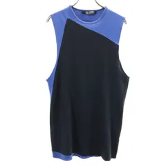RAF SIMONS ラフシモンズ 2007ss カットオフ タンクトップ 44 ブルー メンズ 古着のサムネイル