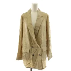 ラウンジドレス ガリャルダガランテ Loungedress GALLARDAGALANTE 25SS テーラードジャケット ダブル F ベージュ LDZ1051107A0006 /AN57のサムネイル