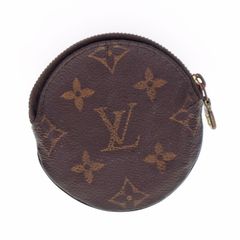 [중고] LOUIS VUITTON 루이비통 M61926 포르토모네 론 모노그램 라운드 코인 케이스 동전 지갑 여성 남성 지갑 브라운 브랜드