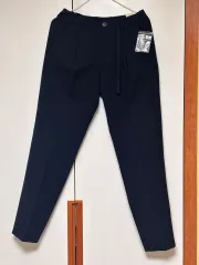 新品28) spao 밴딩 スラックス ネイビーのサムネイル