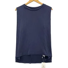 美品 KBF ケイ・ビイ・エフ タグ付きカットソー sizeONE/ネイビーのサムネイル