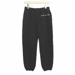 マークジェイコブス MARC JACOBS THE SWEATPANTS スウェットパンツ S 黒 ブラック ロゴ 長ズボン / C412C05PF21 NP ■GY19のサムネイル