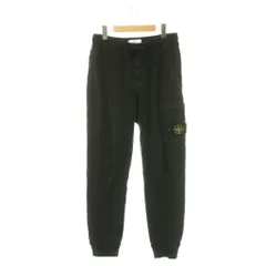 ストーンアイランド STONE ISLAND スウェットパンツ ロゴワッペン イージー S ブラック /HKのサムネイル