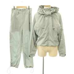 アディダス バイ ステラマッカートニー adidas by Stella McCartney セットアップ ジャケット ブルゾン パンツ ロゴ S グレー /DF ■GY11のサムネイル