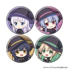 【予約】【新品】TVアニメ Summer Pockets 缶バッジ 29 魔女ver. ミニキャライラスト 4個入り1BOX【正規品】のサムネイル