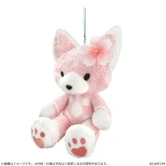 【予約】【新品】モンスターハンターワイルズ アイルーテディ（花舞）【正規品】のサムネイル