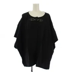 アドーア ADORE ポンチョ ジャケット リネン 38 黒 531-150535 /BMのサムネイル