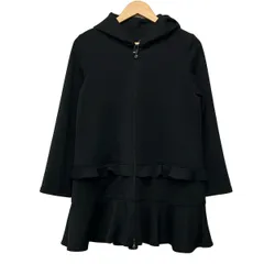 Rene(ルネ) パーカー サイズ36 S レディース美品  - 黒 長袖/フリル/Rene basic/ジップアップのサムネイル