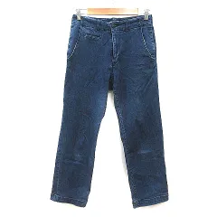 エニィファム anyFam パンツ デニム ジーンズ ウォッシュ加工 1 青 インディゴブルー /MSのサムネイル