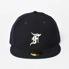 Fear of God Essentials フィアオブゴッド エッセンシャルズ 59FIFTY FEAR OF GOD ESSENTIALS サイズ7 3/8 ネイビー フラットバイザー  良品 中古 4a003410のサムネイル
