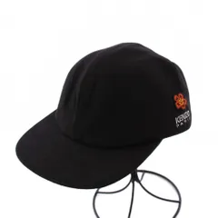 ケンゾー KENZO Boke Flower Crest ベースボールキャップ 野球帽 U 黒 FC65AC401F33 /KHのサムネイル