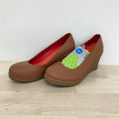 crocs/クロックス ウェッジソール パンプス ブラウン系 US W7(23cm相当) レディース シューズ/靴[OA05290]のサムネイル