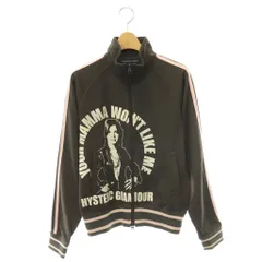ヒステリックグラマー HYSTERIC GLAMOUR ヒスガール トラックジャケット ロゴ ラグランスリーブ F 茶 ブラウン /SY ■OSのサムネイル
