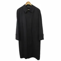ジバンシィ GIVENCHY コート 46 黒 ブラック 無地 長袖 ロング丈 /KK ■GY53のサムネイル