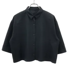 RIM.ARK リムアーク Box shirt ボックスシャツ 460IAS30-1611 ブラック Fのサムネイル
