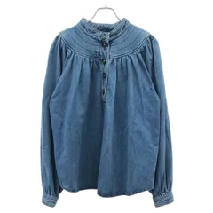 Chloe クロエ プルオーバーデニムシャツ 17ADH05-17A155 インディゴブルー 44のサムネイル