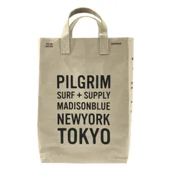 MADISON BLUE×Pilgrim Surf+Supply マディソンブルー ピルグリム サーフ サプライ GRAMERCY PAPER BAG ペーパーバック  グレーのサムネイル