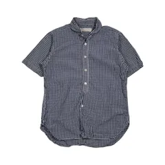 HAVERSACK ハバーサック ギンガムチェック 半袖 シャツ サイズ L /ブルー系 メンズのサムネイル