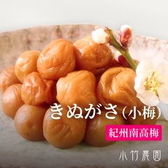 紀州南高梅 梅干し 塩分約8％ きぬがさ（小梅） 和歌山県産 国産 梅干 うめぼし 梅 送料無料 ギフト お中元 小竹農園