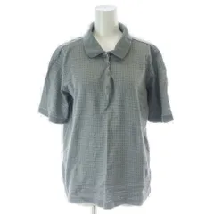 ナイキゴルフ NIKE GOLF ポロシャツ ゴルフウェア XL グレー 総柄 ポロ襟 半袖 /GG ■GY60のサムネイル