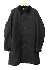 コムデギャルソン COMME des GARCONS JUNYA WATANABE MAN ジュンヤワタナベマン ×HERVIER PRODUCTIONS エルヴィエ プロダクションズ コットン ダック ロング ジャケット AD2014 XS 黒 251102のサムネイル