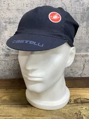 KI788 カステリ CASTELLI ROSSO CORSA サイクルキャップ 黒 タグカットのサムネイル
