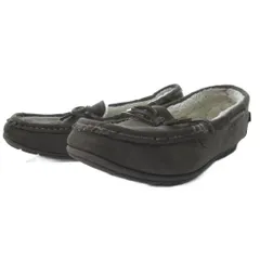 ホーキンス Hawkins sports モカシンシューズ スエード ローファー ムートン L 24cm 茶 ブラウン /YJのサムネイル