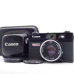 カメラ、光学機器 整備済 KONICA C35 FD ブラック HEXANON 38mm f1.8