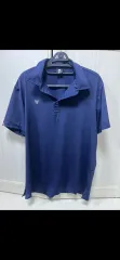 hummel(ヒュンメル) 半袖 カラーTシャツ ネイビーのサムネイル