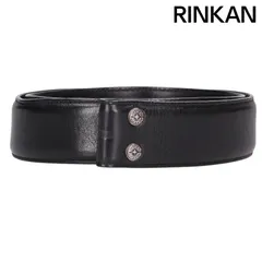 クロムハーツ 1.5 STRAP/1.5inchスクロールレーベルリベッツ レザー