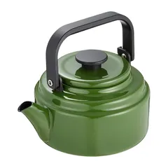 メーカー正規品 新品 野田琺瑯 ホーロー ケトル2.0L アムケトル IH対応 グリーン AM-20Kのサムネイル