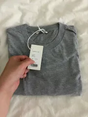オーラリー シームレス ロングスリーブ Tシャツ トップス グレー 5サイズのサムネイル