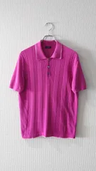 Cruciani イタリア製 Short-sleeve cotton knit polo shirt Size:48のサムネイル