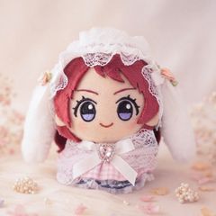 ぬい服 ヘッドドレス 水色うさぎちゃん ちびぐるみ 10cm - メルカリ