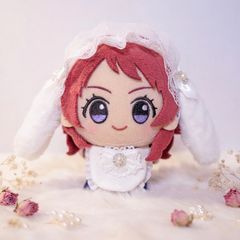 おすわりぬい服着ぐるみ♡10cm〜12cm対応おすわりウサちゃん